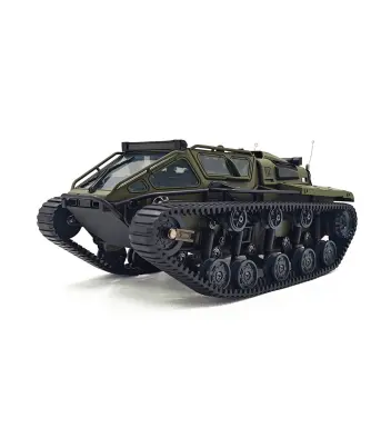 THE LINK G2067 RTR 1/16 2.4G RC Car Tank High Speed RIPSAW EV3-F4 Drift Tracked Off-Road Truck Full Proportional LED Light 360° Rotate Vehicles Models Toy
